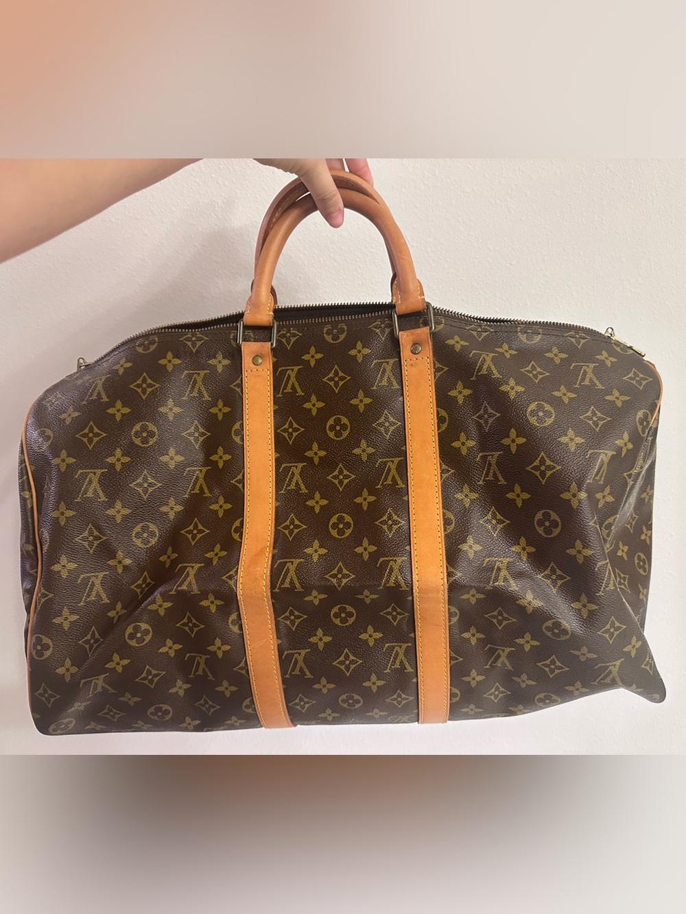 Louis Vuitton Monogram Canvas Keepall 50